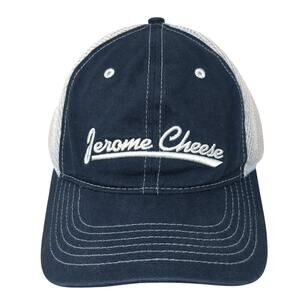 Jerome Cheese Slideback Trucker Hat Blue One Size Embroidered Legendary Headwear